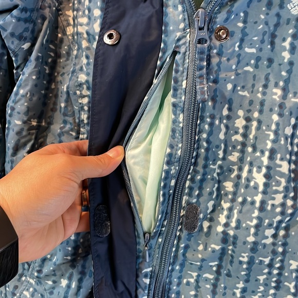 COLUMBIA Bugaboo 2 in 1 Winter Jacket - Women’s Small - Blue w/ Removable Fleece - Picture 4 of 14